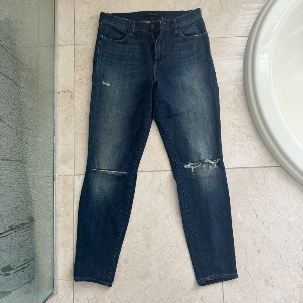 J brand ripped jeans